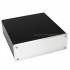 DIY Box / Case 100% Aluminium with IEC inlet 228x215x70mm