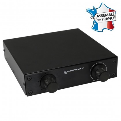 AUDIOPHONICS Passive préamplifier / Source Selector Alps 1 to 5 Black