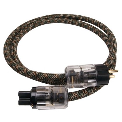 Kit câble DIY Audiophonics Secteur PCG5 Blindé 3x4mm² 1.00m