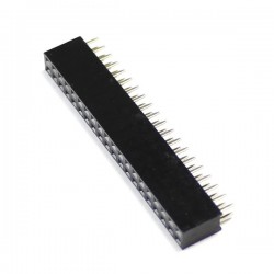 Connecteur 40 PIN 2.54mm Mâle et Femelle / Type GPIO Raspberry Pi