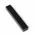 2.54mm GPIO Male / Female Pin Header 2x20 Pins 3mm (Unit)
