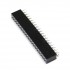 Connecteur Barrette 2.54mm GPIO Mâle / Femelle 2x20 Pôles 3mm (Unité)