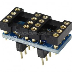 Adaptateur AOP DIP8 8pin sur circuit CMS SOIC8 à Souder (unité)