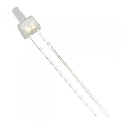 LED 2mm Blanche 400 MCD (x10)