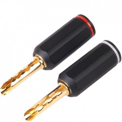 WM AUDIO BS-211B Banana Plug BFA Ø5mm (La paire)