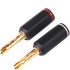 WM AUDIO BS-211B Banana Plug BFA Ø5mm (La paire)