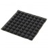 Pieds Caoutchouc Amortissant 10x5mm Noir (Set x4)