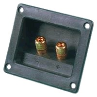 Panel Mount Speaker Terminal Block 72x50mm