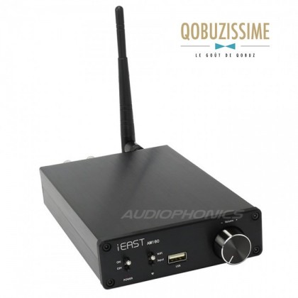 iEast StreamAmp AM160 Wireless MultiRoom stereo Amplifier 2x65W / 8 Ohm Black