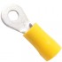 Insulated Ring Crimp Terminal M4 2.5-4mm² Yellow