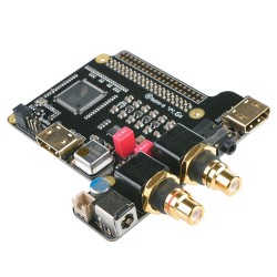 ST4000 DAC ES9018K2M HDMI I2S TCXO 32Bit / 384kHz DSD256 pour Raspberry Pi