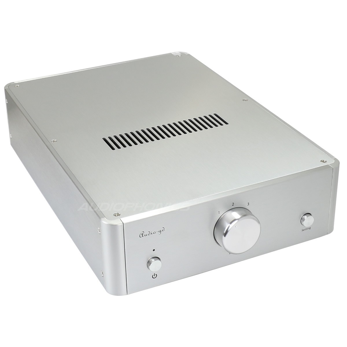 AUDIO-GD SINGULARITY 19 NEUTRAL DAC R2R 4x DA-M1 32Bit / 384KHz USB AMANERO Argent