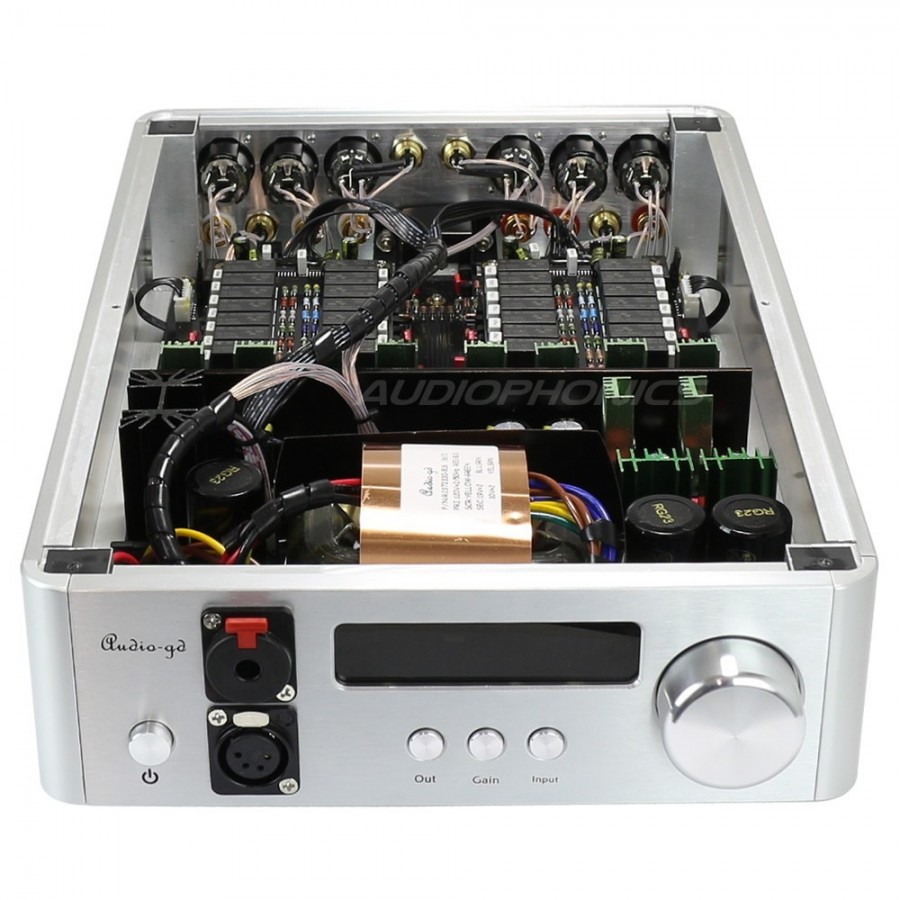 AUDIOGD NFB1AMP Discrete Headphone Amplifier / Preamplifier Class A