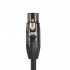 Cable XLR female - XLR male Copper Gold plated 24K 45cm