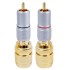 ELECAUDIO RC-1450 RCA Connectors Gold Plated Ø14.5mm (Pair)