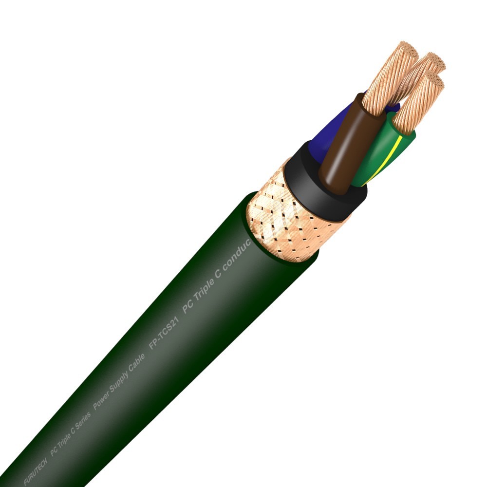 FURUTECH FP-TCS21 OFC (Alpha) Power Cable Ø12.8mm