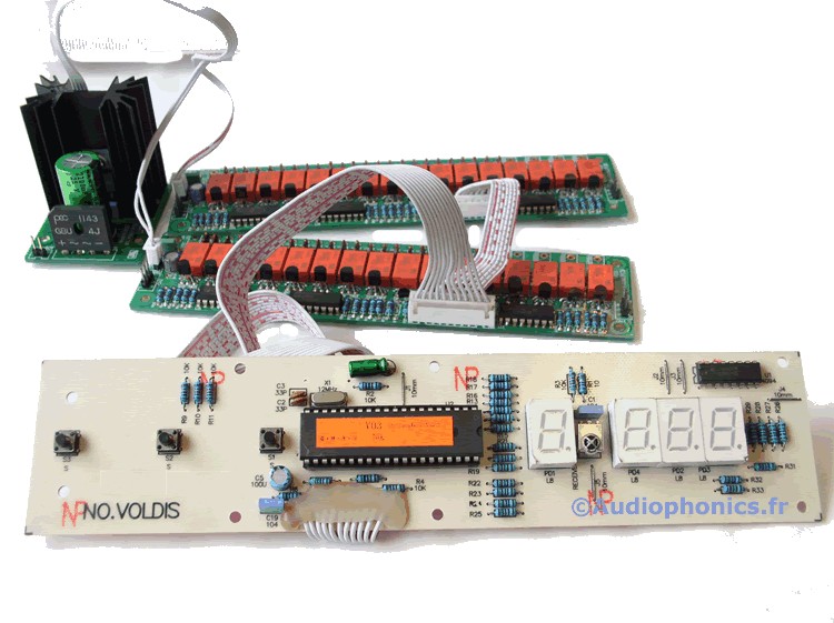 LITE V03 - Module contrôle de volume à commutation "Asymétrique"