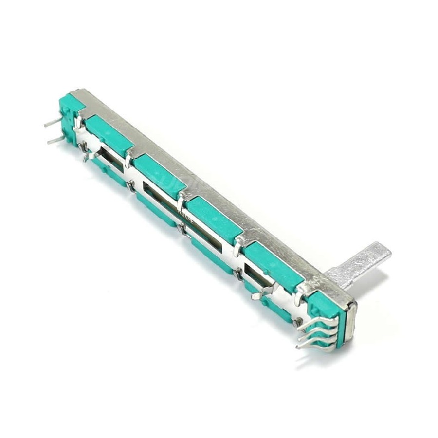 Stereo Linear Slide Potentiometer 60mm 10KOhm Audiophonics