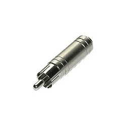 Adaptateur jack 3.5 femelle vers RCA mâle Hicon CIJM3