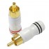 ELECAUDIO RC-602 RCA Connector Gold Plated 24k Ø6mm (Pair)