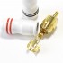 ELECAUDIO RC-602 RCA Connector Gold Plated 24k Ø6mm (Pair)