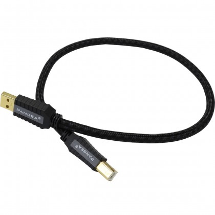 PANGEA Premier XL Cable USB-A Male/USB-B Male 2.0 Gold plated Cardas Copper 0.5m