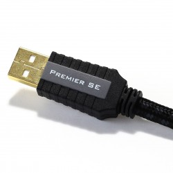 PANGEA Premier XL Câble USB-A Male/USB-B Male 2.0 Cardas Copper plaqué Or 0.5m
