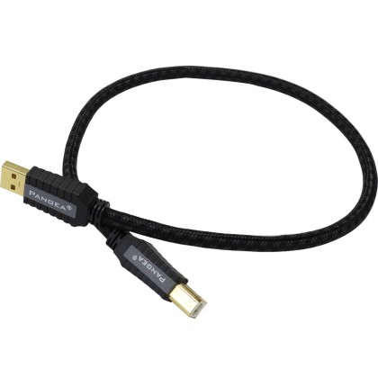 PANGEA Premier SE Cable USB-A Male/USB-B Male 2.0 Gold plated Cardas Copper 1m