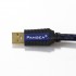 PANGEA PREMIER USB Câble USB-A Male/USB-B Male 2.0 plaqué Or 1m