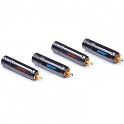 NEOTECH DG-201 Connecteurs RCA pin central OFC Ø10.5mm (Set x4)