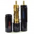 NEOTECH DG-201 Connecteurs RCA pin central OFC Ø10.5mm (Set x4)