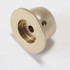 Knob Aluminium D Shaft 38x22mm Ø6mm Gold