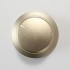 Knob Aluminium D Shaft 38x22mm Ø6mm Gold