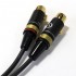 AUDIOPHONICS VIABLUE MOGAMI Câble Jack 6.35mm vers Double XLR Femelles 1.5m