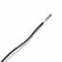 Mono-conductor silicon cable 20AWG 0.5mm² (Black)