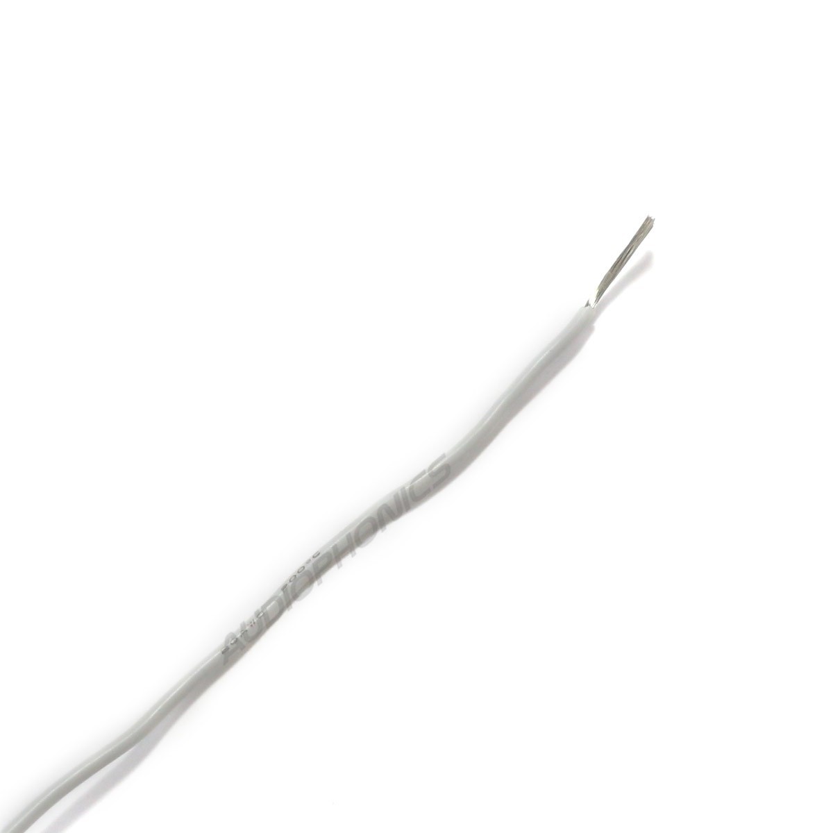 Fil de câblage multibrins silicone 20AWG 0.5mm² (Blanc)