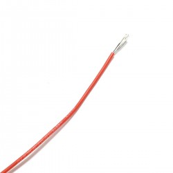 Mono-conductor silicon cable 0.33 mm² (red)