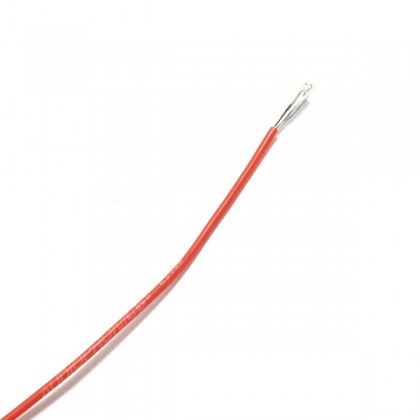 Mono-conductor silicon cable 0.33 mm² (red)