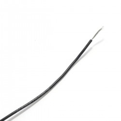 Mono-conductor silicon cable 2.5 mm² (black)