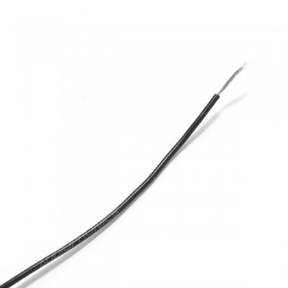 Mono-conductor silicon cable 2.5 mm² (black)