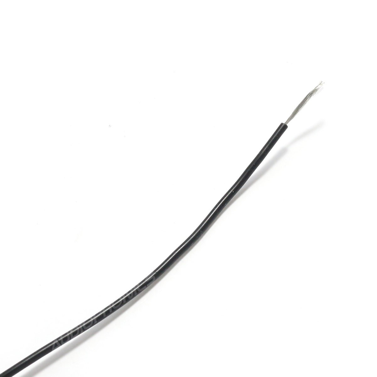 Fil de câblage multibrins silicone 22AWG 0.33mm² (Noir)
