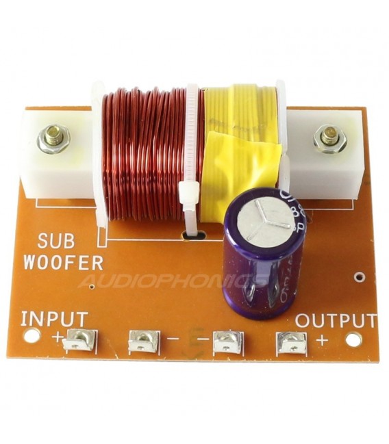Passive Low Pass Filter for Exciter BodyShaker / Subwoofer Audiophonics