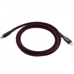 1877PHONO THE MAJESTIC USB USB-A / USB-B Cable OCC Copper Gold Plated 24K 1.8m