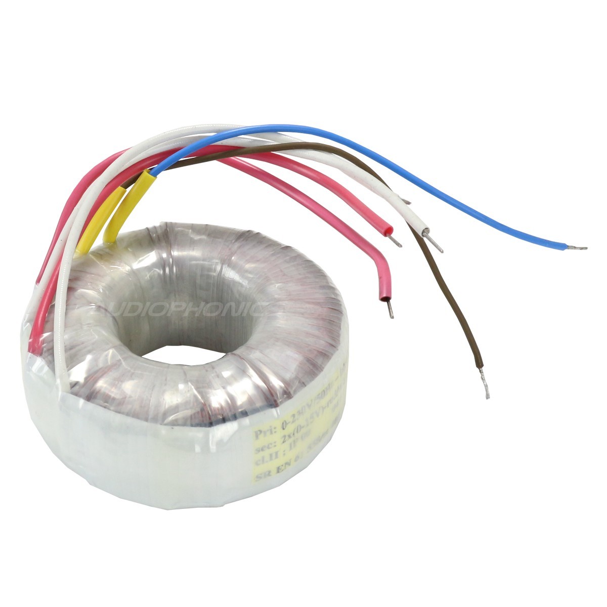 Toroidal Transformer 60VA 2x15V 2A