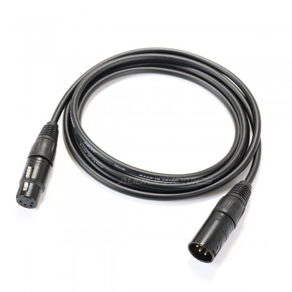 AUDIOPHONICS NEUTRIK CANARE Câble XLR ACSS 4 Pôles mâle/femelle 2m (La paire)