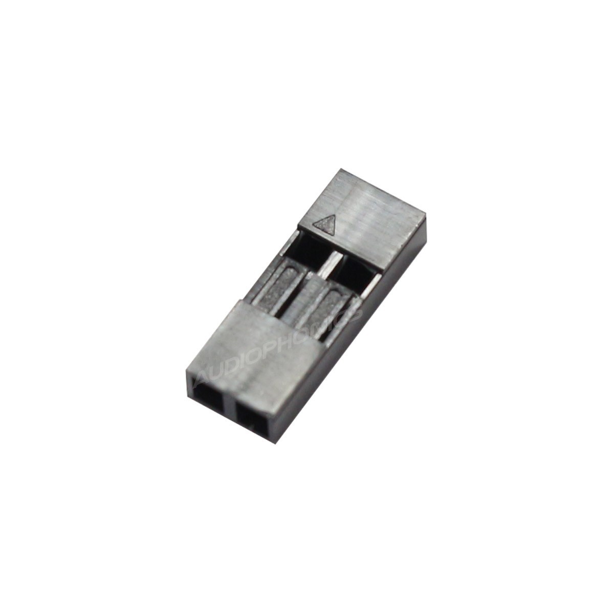 AMP 2.54mm Female Casing 2 Channels Gray (x5)