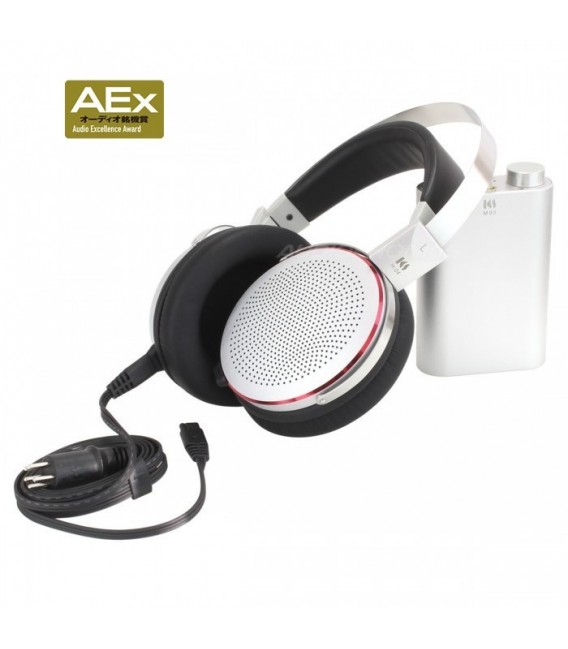 Audiophonics - KINGSOUND KS-H4 Electrostatic Headphone HiFi Silver