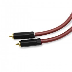 AUDIOPHONICS Câble de Modulation RCA Mâle / Mâle PC-OCC 0.30m (La paire)