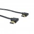 HDMI Cable 1.4 Left Angled Male to Left Angled Male High Speed Ethernet 30cm