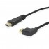 HDMI Cable 1.4 Male to Left Angled Male High Speed Ethernet 30cm